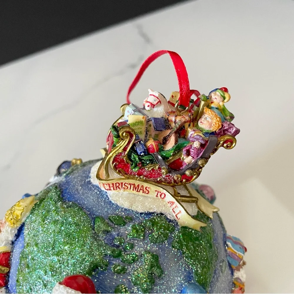 Santas Around The World Ornament by Christopher Radko